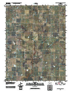 Grindstone Creek Kansas Historical topographic map, 1:24000 scale, 7.5 X 7.5 Minute, Year 2010