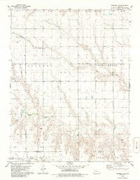 Grinnell NE Kansas Historical topographic map, 1:24000 scale, 7.5 X 7.5 Minute, Year 1979