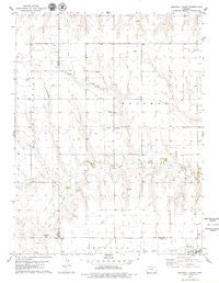 Grinnell North Kansas Historical topographic map, 1:24000 scale, 7.5 X 7.5 Minute, Year 1979