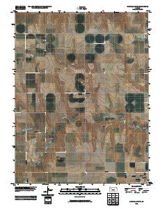 Grinnell North Kansas Historical topographic map, 1:24000 scale, 7.5 X 7.5 Minute, Year 2010