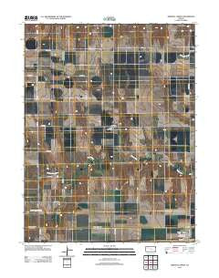 Grinnell North Kansas Historical topographic map, 1:24000 scale, 7.5 X 7.5 Minute, Year 2012
