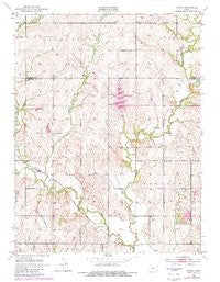 Grove Kansas Historical topographic map, 1:24000 scale, 7.5 X 7.5 Minute, Year 1952
