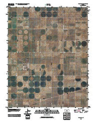 Haggard Kansas Historical topographic map, 1:24000 scale, 7.5 X 7.5 Minute, Year 2009