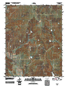 Hale Kansas Historical topographic map, 1:24000 scale, 7.5 X 7.5 Minute, Year 2009