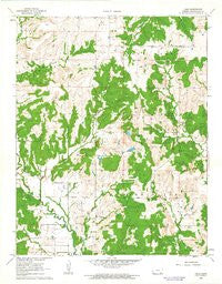 Hale Kansas Historical topographic map, 1:24000 scale, 7.5 X 7.5 Minute, Year 1962