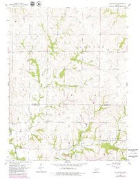 Half Mound Kansas Historical topographic map, 1:24000 scale, 7.5 X 7.5 Minute, Year 1959
