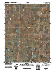 Half Mound Kansas Historical topographic map, 1:24000 scale, 7.5 X 7.5 Minute, Year 2009