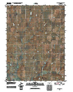 Half Mound Kansas Historical topographic map, 1:24000 scale, 7.5 X 7.5 Minute, Year 2009