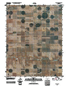 Halford Kansas Historical topographic map, 1:24000 scale, 7.5 X 7.5 Minute, Year 2009