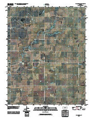 Hallowell Kansas Historical topographic map, 1:24000 scale, 7.5 X 7.5 Minute, Year 2010