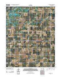 Hallowell Kansas Historical topographic map, 1:24000 scale, 7.5 X 7.5 Minute, Year 2012