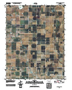Halstead NW Kansas Historical topographic map, 1:24000 scale, 7.5 X 7.5 Minute, Year 2009