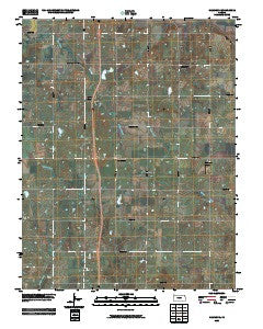 Hammond Kansas Historical topographic map, 1:24000 scale, 7.5 X 7.5 Minute, Year 2009