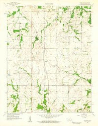 Hammond Kansas Historical topographic map, 1:24000 scale, 7.5 X 7.5 Minute, Year 1958