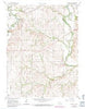Hanover SW Kansas Historical topographic map, 1:24000 scale, 7.5 X 7.5 Minute, Year 1966