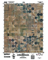 Hanston NW Kansas Historical topographic map, 1:24000 scale, 7.5 X 7.5 Minute, Year 2009