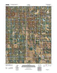 Hardtner Kansas Historical topographic map, 1:24000 scale, 7.5 X 7.5 Minute, Year 2012