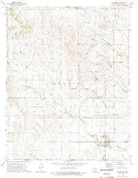 Hardtner Kansas Historical topographic map, 1:24000 scale, 7.5 X 7.5 Minute, Year 1973