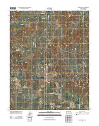 Hardtner NW Kansas Historical topographic map, 1:24000 scale, 7.5 X 7.5 Minute, Year 2012
