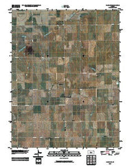 Hargrave Kansas Historical topographic map, 1:24000 scale, 7.5 X 7.5 Minute, Year 2009