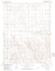 Harris Draw NE Kansas Historical topographic map, 1:24000 scale, 7.5 X 7.5 Minute, Year 1979