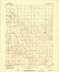 Harris Draw Kansas Historical topographic map, 1:62500 scale, 15 X 15 Minute, Year 1959