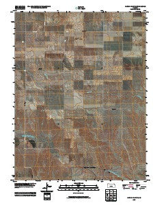 Harris Draw NE Kansas Historical topographic map, 1:24000 scale, 7.5 X 7.5 Minute, Year 2009