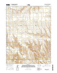 Harris Draw NE Kansas Current topographic map, 1:24000 scale, 7.5 X 7.5 Minute, Year 2015