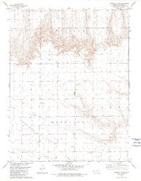 Harrison Flats Kansas Historical topographic map, 1:24000 scale, 7.5 X 7.5 Minute, Year 1979