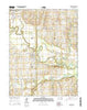 Hartford Kansas Current topographic map, 1:24000 scale, 7.5 X 7.5 Minute, Year 2015