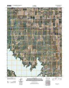 Haven SE Kansas Historical topographic map, 1:24000 scale, 7.5 X 7.5 Minute, Year 2012