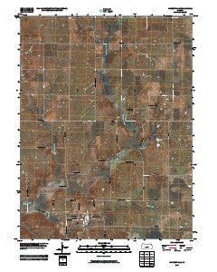 Havensville Kansas Historical topographic map, 1:24000 scale, 7.5 X 7.5 Minute, Year 2009