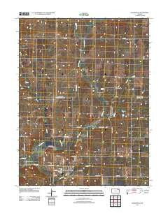 Havensville Kansas Historical topographic map, 1:24000 scale, 7.5 X 7.5 Minute, Year 2012