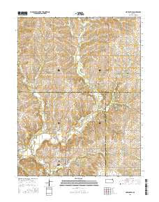 Havensville Kansas Current topographic map, 1:24000 scale, 7.5 X 7.5 Minute, Year 2015