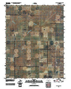 Haviland NW Kansas Historical topographic map, 1:24000 scale, 7.5 X 7.5 Minute, Year 2009
