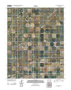 Haviland NW Kansas Historical topographic map, 1:24000 scale, 7.5 X 7.5 Minute, Year 2012