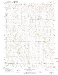 Hay Hollow Kansas Historical topographic map, 1:24000 scale, 7.5 X 7.5 Minute, Year 1979