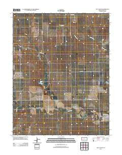 Hay Canyon Kansas Historical topographic map, 1:24000 scale, 7.5 X 7.5 Minute, Year 2012
