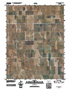Hay Hollow Kansas Historical topographic map, 1:24000 scale, 7.5 X 7.5 Minute, Year 2009