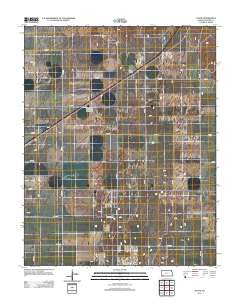Hayne Kansas Historical topographic map, 1:24000 scale, 7.5 X 7.5 Minute, Year 2012