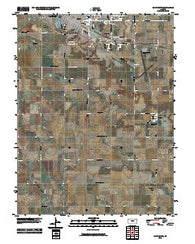 Hays South Kansas Historical topographic map, 1:24000 scale, 7.5 X 7.5 Minute, Year 2010
