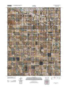 Hays South Kansas Historical topographic map, 1:24000 scale, 7.5 X 7.5 Minute, Year 2012