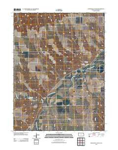 Heinzelman Canyon Kansas Historical topographic map, 1:24000 scale, 7.5 X 7.5 Minute, Year 2012