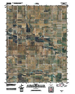 Heizer Kansas Historical topographic map, 1:24000 scale, 7.5 X 7.5 Minute, Year 2009