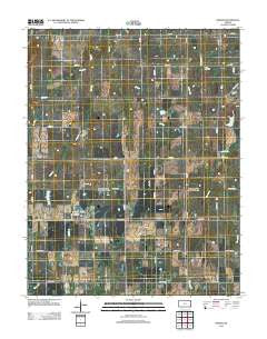 Hepler Kansas Historical topographic map, 1:24000 scale, 7.5 X 7.5 Minute, Year 2012