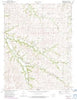 Hessdale Kansas Historical topographic map, 1:24000 scale, 7.5 X 7.5 Minute, Year 1971