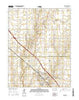 Hesston Kansas Current topographic map, 1:24000 scale, 7.5 X 7.5 Minute, Year 2015