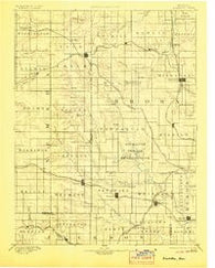Hiawatha Kansas Historical topographic map, 1:125000 scale, 30 X 30 Minute, Year 1894