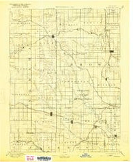 Hiawatha Kansas Historical topographic map, 1:125000 scale, 30 X 30 Minute, Year 1894
