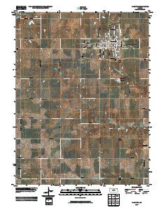 Hiawatha Kansas Historical topographic map, 1:24000 scale, 7.5 X 7.5 Minute, Year 2009